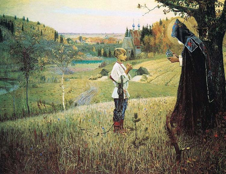 Mikhail Nesterov The Vision of the Youth Bartholomew Germany oil painting art